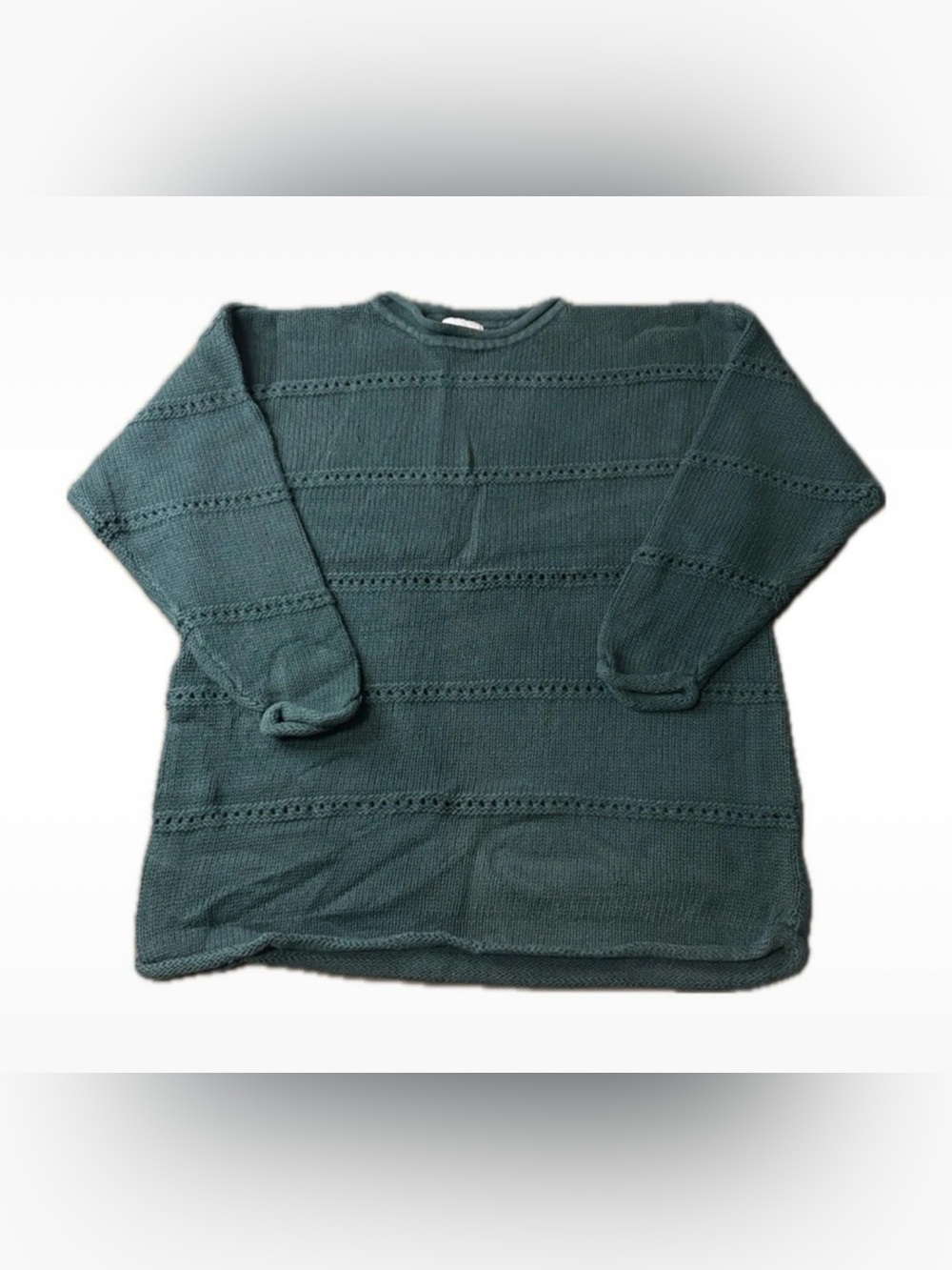 Vanity Forest Green Crewneck Sweater